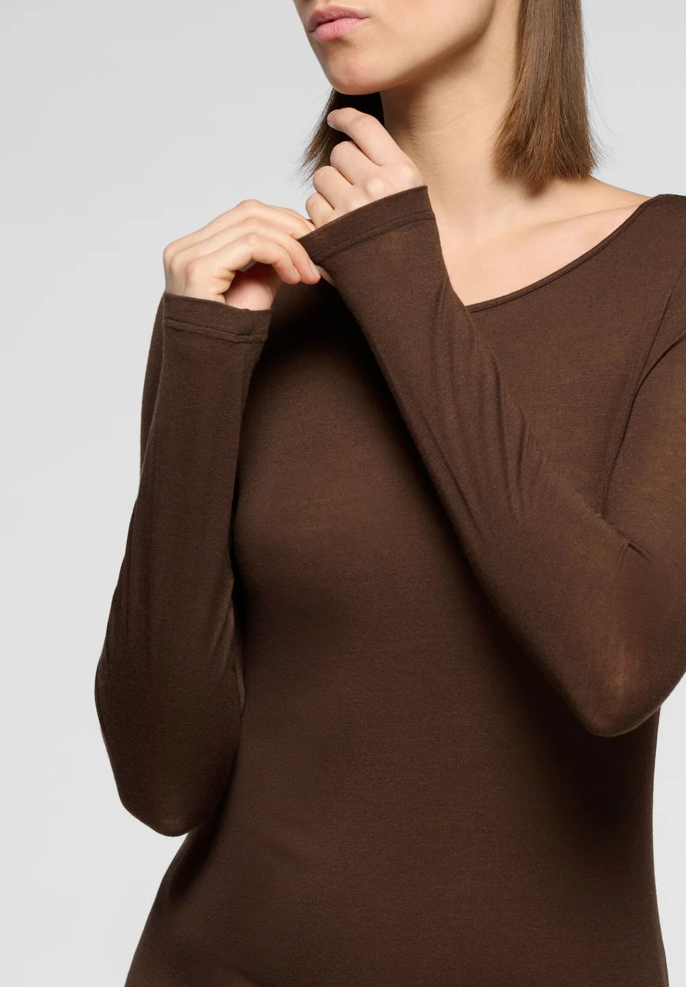Maglia Manica Lunga in Micromodal e Cashmere | Oroblù - PMC Portici