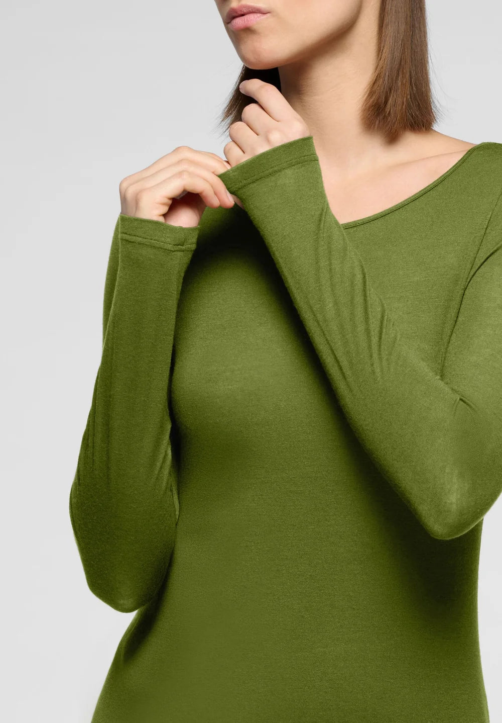 Maglia Manica Lunga in Micromodal e Cashmere | Oroblù - PMC Portici

