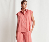 Camicia smanicata con strass multicolor | Dadì - PMC Portici