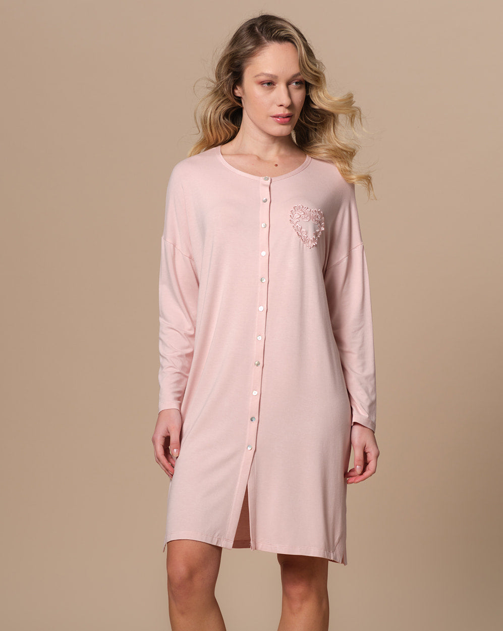 Camicia da notte aperta avanti | Pepita - PMC Portici