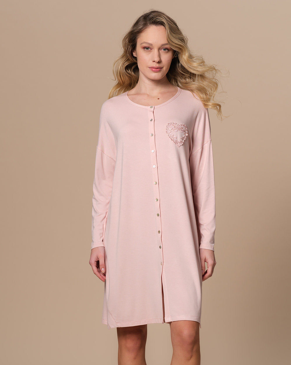 Camicia da notte aperta avanti | Pepita - PMC Portici