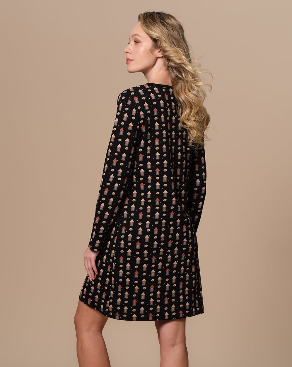 Camicia da notte casine | Pepita - PMC Portici

