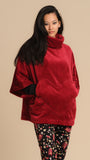 Poncho in pile tasche a cuore | PEPITA - PMC Portici