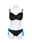 Bikini a fascia con applicazione fiori lycra | Bernè - PMC Portici