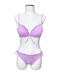 Bikini coppa push-up in tessuto goffrato | Olivia Pink - PMC Portici