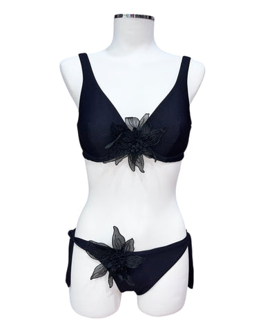 Bikini con ferretto inserto macramè | Raffaela d'Angelo - PMC Portici