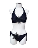 Bikini con ferretto inserto macramè | Raffaela d'Angelo - PMC Portici