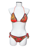 Bikini a triangolo con impunture ad uncinetto | Laetitia Beachwear - PMC Portici