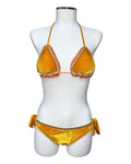 Bikini a Triangolo effetto velluto | Laetitia Beachwear - PMC Portici