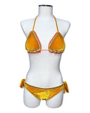 Bikini a Triangolo effetto velluto | Laetitia Beachwear - PMC Portici