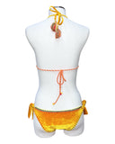 Bikini a Triangolo effetto velluto | Laetitia Beachwear - PMC Portici