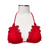 Bikini a triangolo in maglia  lurex | Raffaela d'Angelo - PMC Portici