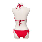 Bikini a triangolo in maglia  lurex | Raffaela d'Angelo - PMC Portici