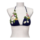 Bikini a triangolo con macramè | Raffaela d'Angelo - PMC Portici