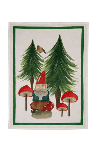 Canovaccio Natalizio Jolly Elf Verde | Tessitura Toscna - PMC Portici