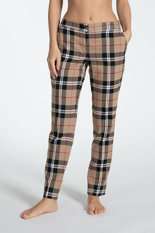 Pantalone slim fit tartan | Caterina D. - PMC Portici