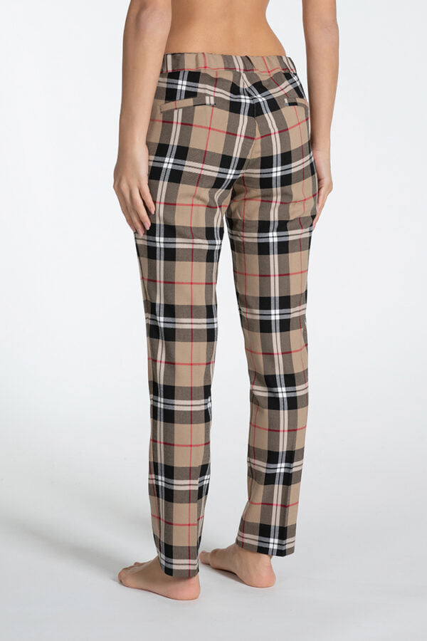 Pantalone slim fit tartan | Caterina D. - PMC Portici