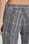 Pantalone slim fit tartan | Caterina D. - PMC Portici

