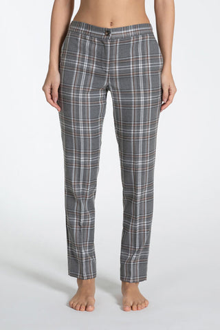 Pantalone slim fit tartan | Caterina D. - PMC Portici

