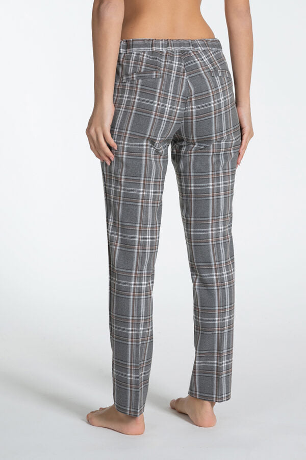 Pantalone slim fit tartan | Caterina D. - PMC Portici

