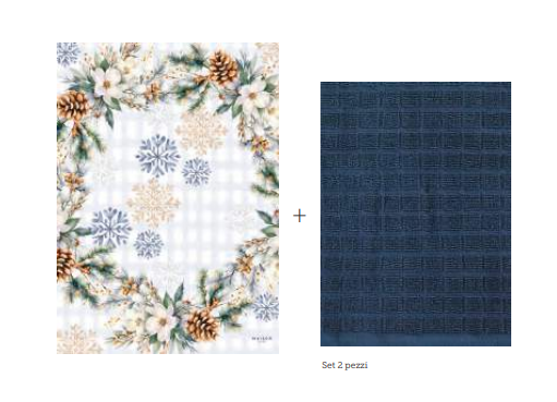 Set canovacci Atelier d'Inverno | Maison Sucrée - PMC Portici