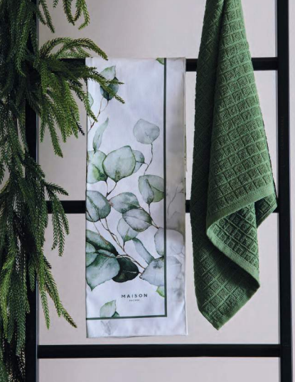 Set canovacci Aura Verde | Maison Sucrée - PMC Portici

