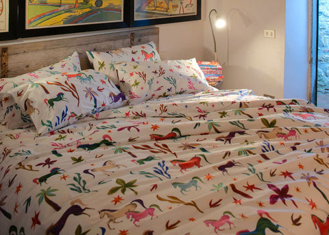 Copripiumino Letto Singolo Agnes | Tessitura Toscana - PMC Portici

