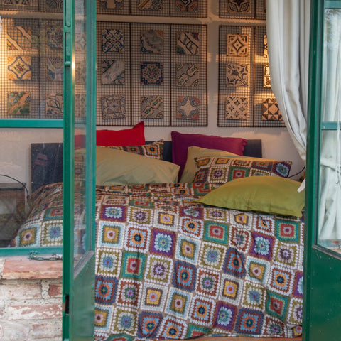 Copripiumino Granny | Tessitura Toscana - PMC Portici