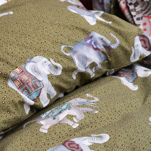 Lenzuola Matrimoniali Munai Elephant | Tessitura Toscana - PMC Portici