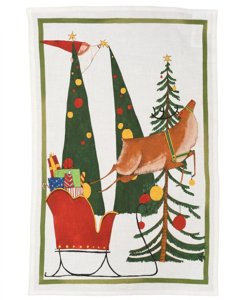 Canovaccio Fairy Elf Renna | Tessitura Toscana Telerie - PMC Portici