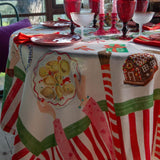 Tovaglia Natalizia Hand On Xmas | Tessitura Toscana - PMC Portici

