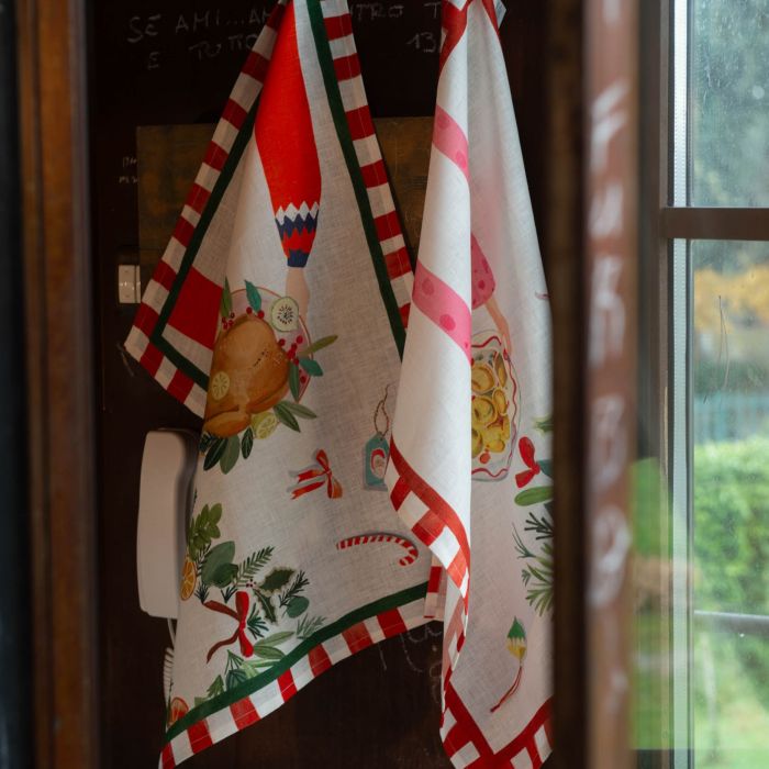 Canovaccio Hand On Xmas Tacchino | Tessitura Toscana - PMC Portici