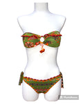 Bikini a fascia fantasia floreale | Laetitia Beachwear - PMC Portici