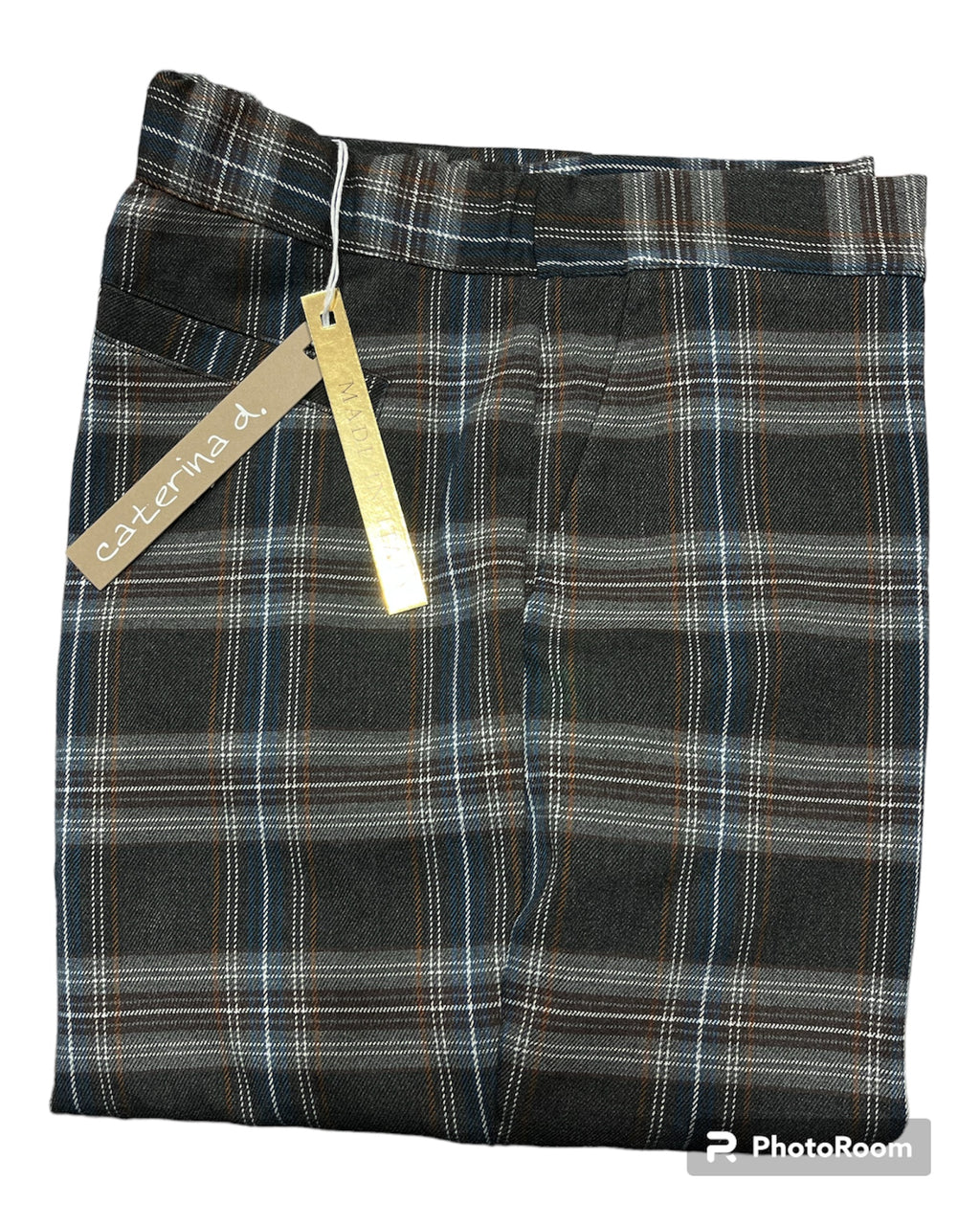 Pantaloni a quadri