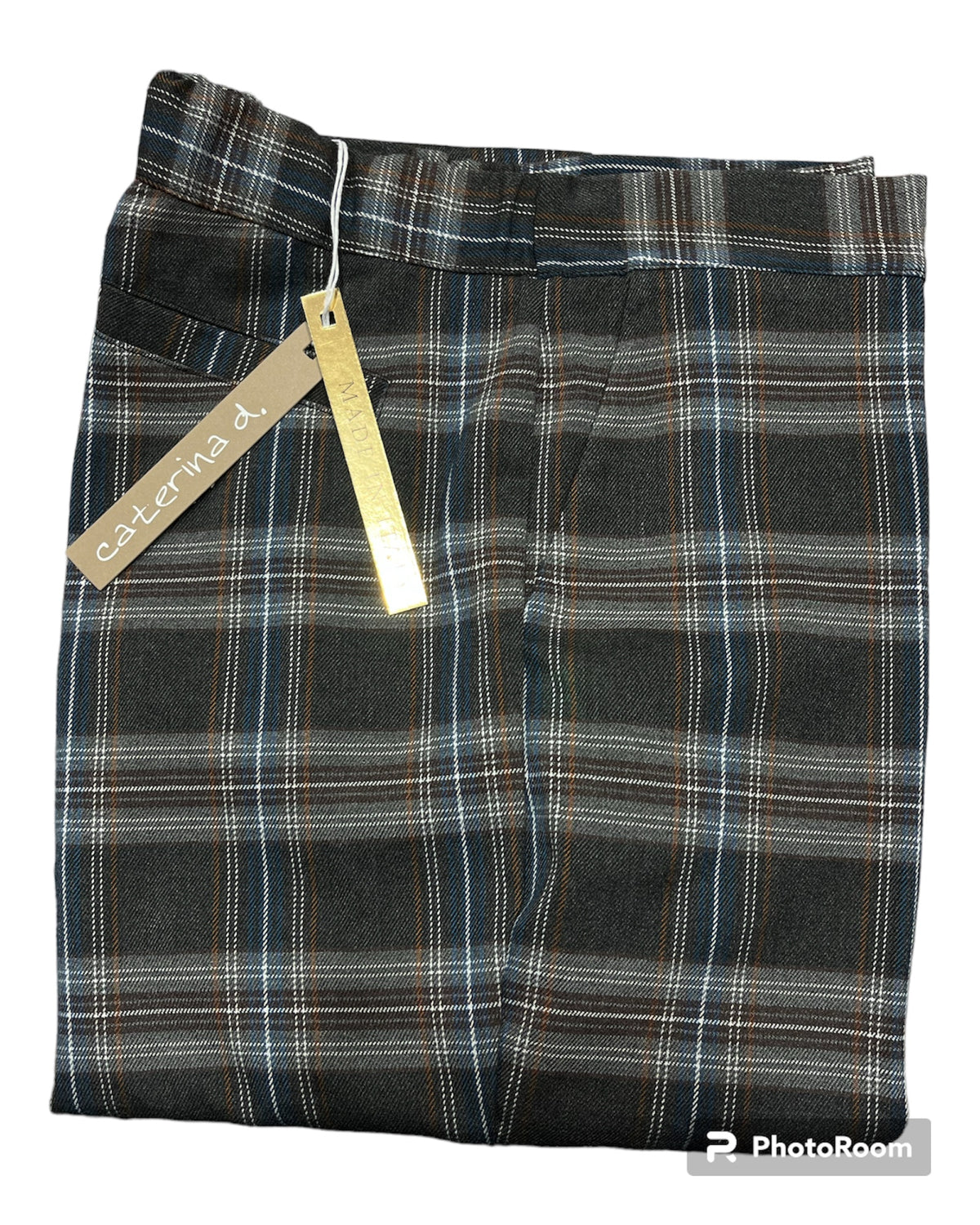 Pantaloni a quadri