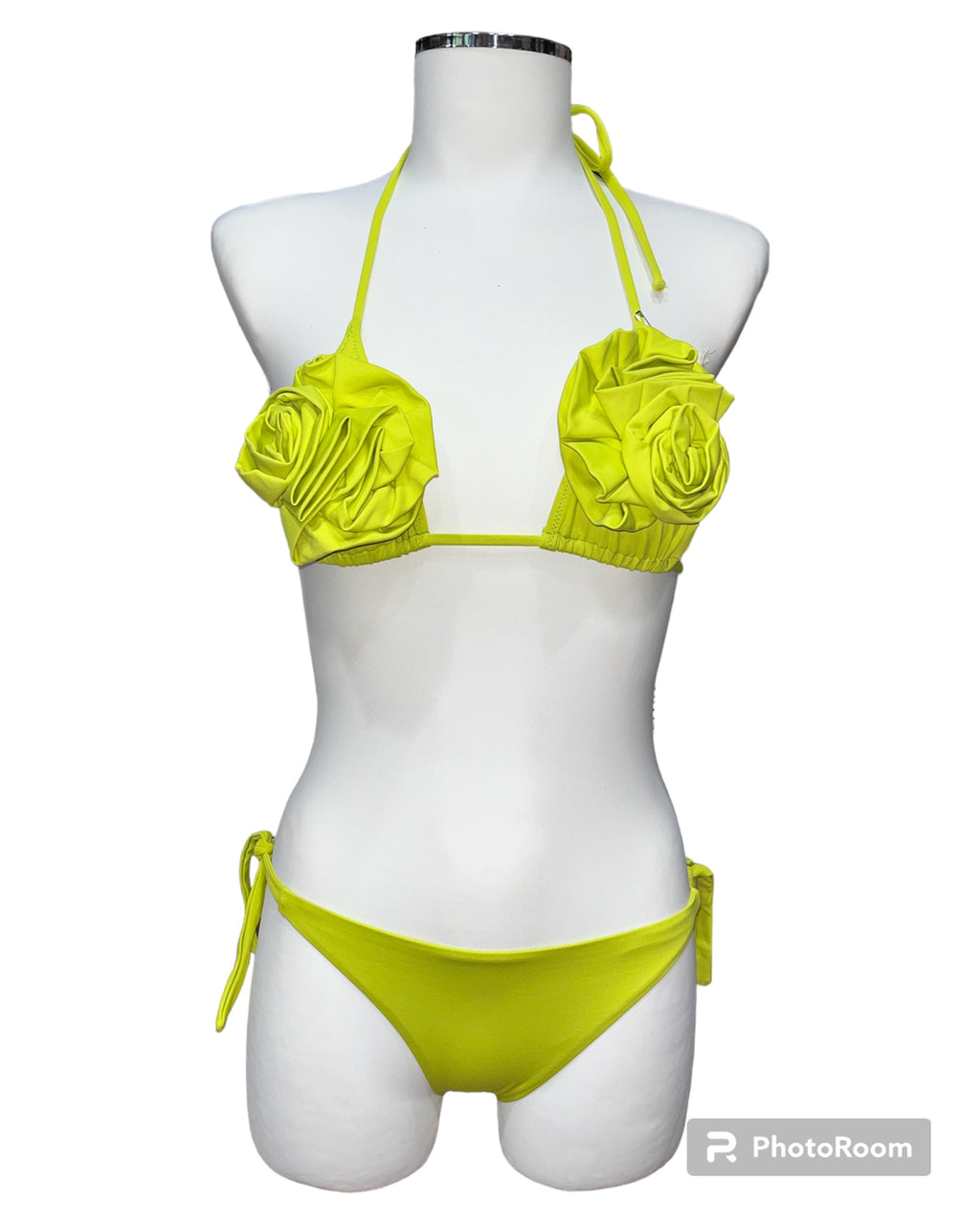 Bikini triangolo rose