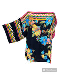 Blusa fantasia manica asimmetrica | Raffaela d'Angelo - PMC Portici