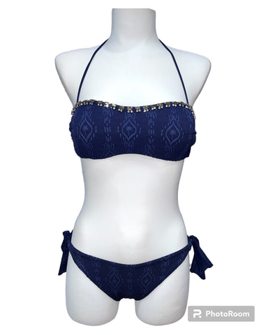 Bikini a fascia con castoni | TWINSET - PMC Portici