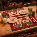 Tovagliette Jurassic Xmas |Tessitura Toscana Telerie-PMC Portici