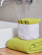 Set Cestino con Lavette + colori