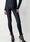 Leggings in ecopelle con arriccio | Oroblù - PMC Portici