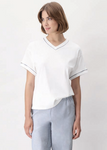 T-shirt mezza manica profili lurex | Oroblù - PMC Portici