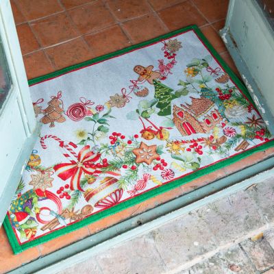 Tappeto Natalizio Marzapepe | Tessitura Toscana Telerie - PMC Portici

