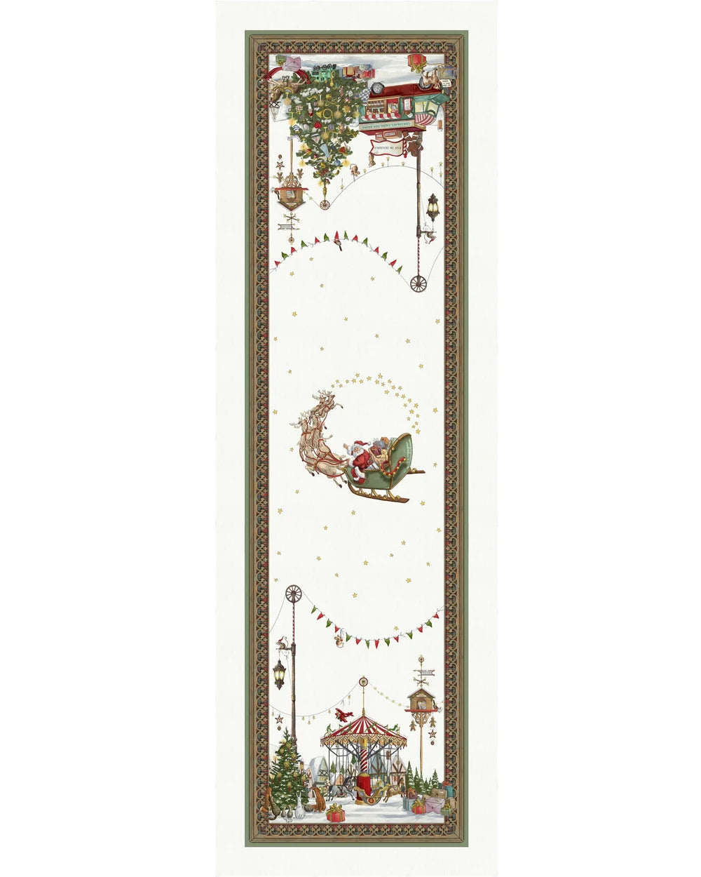 Runner Natalizio Natalis | Tessitura Toscana Telerie - PMC Portici 