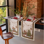Runner Natalizio Natalis | Tessitura Toscana Telerie - PMC Portici 