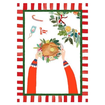 Canovaccio Hand On Xmas Tacchino | Tessitura Toscana - PMC Portici