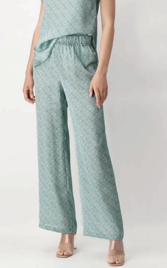 Pantaloni in raso fantasia | Oroblù - PMC Portici