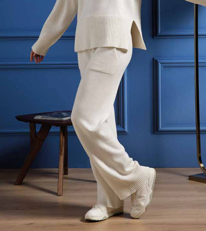 Pantaloni soft cashmere + colori | Caterina d - PMC Portici