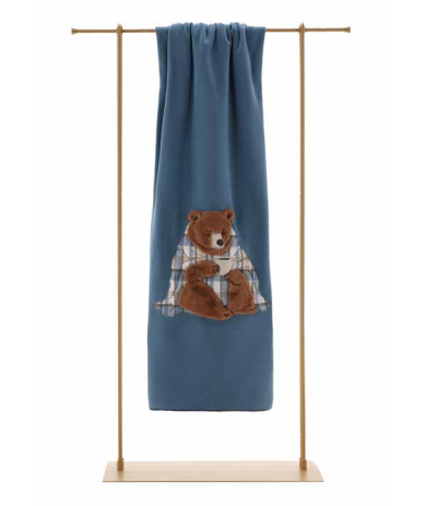 Plaid Orso coffe time | Maryhome - PMC Portici