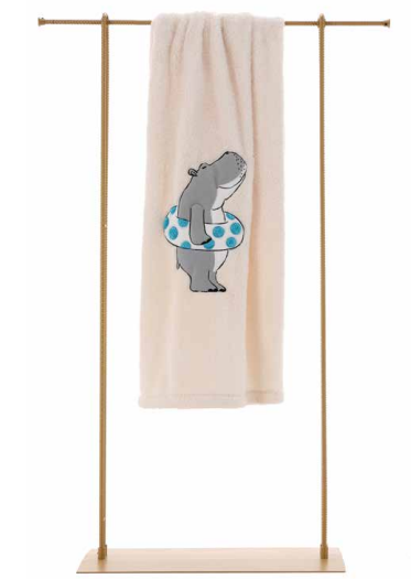 Plaid Lettino Hippo | MaryPlaid - PMC Portici